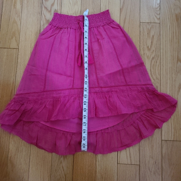 Aeropostale High Low Skirt. Colour Pink. Size XS. - Picture 4 of 6